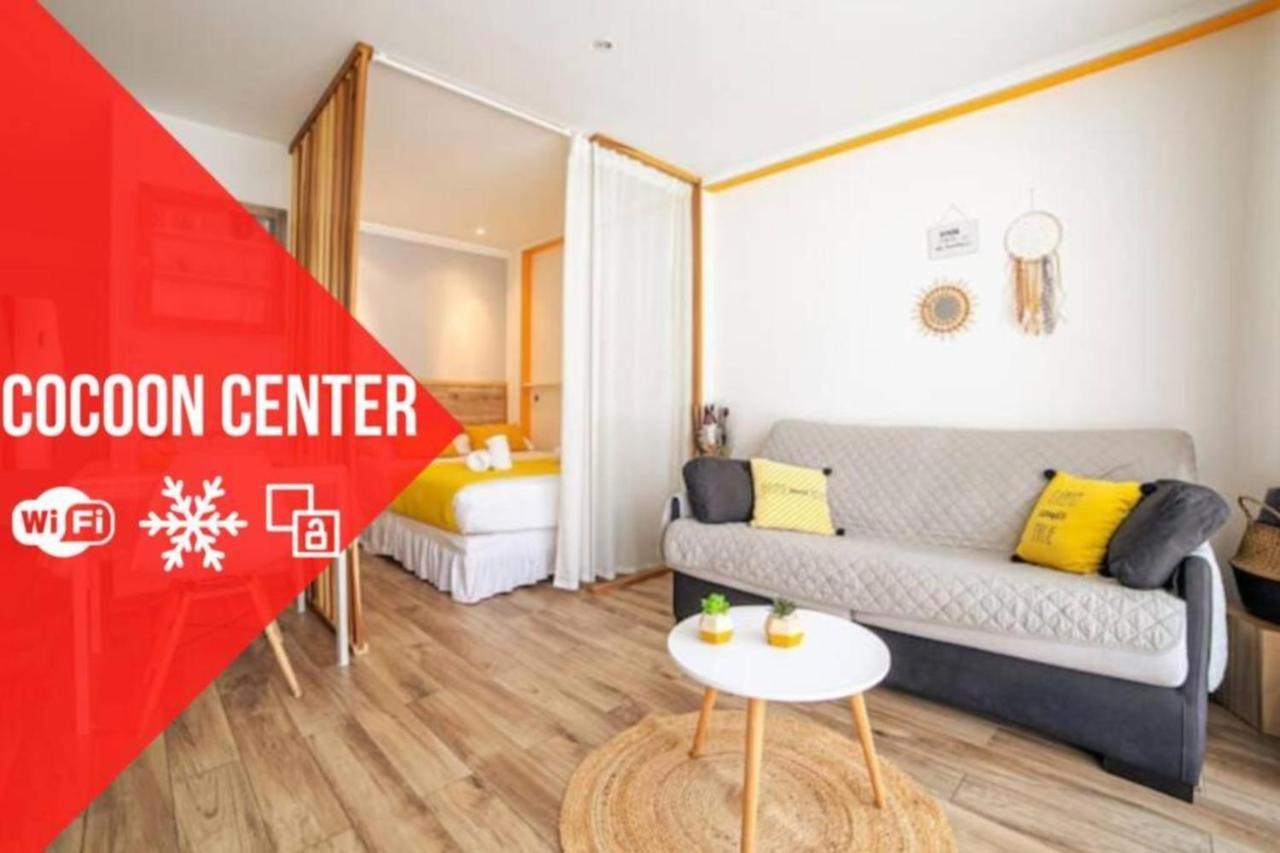 Cocoon Center - Rue D'Antibes - 200M Plage- Clim - Wifi - Unique Cannes Buitenkant foto